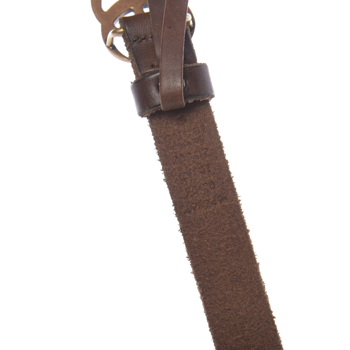 Faded Calfskin Double G 20mm Belt 70 28 Cuir