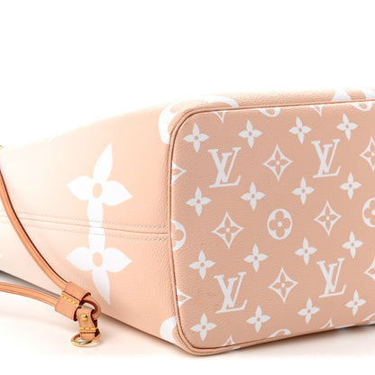 Louis Vuitton Monogram Giant By The Pool Neverfull MM Brume 10 of 14