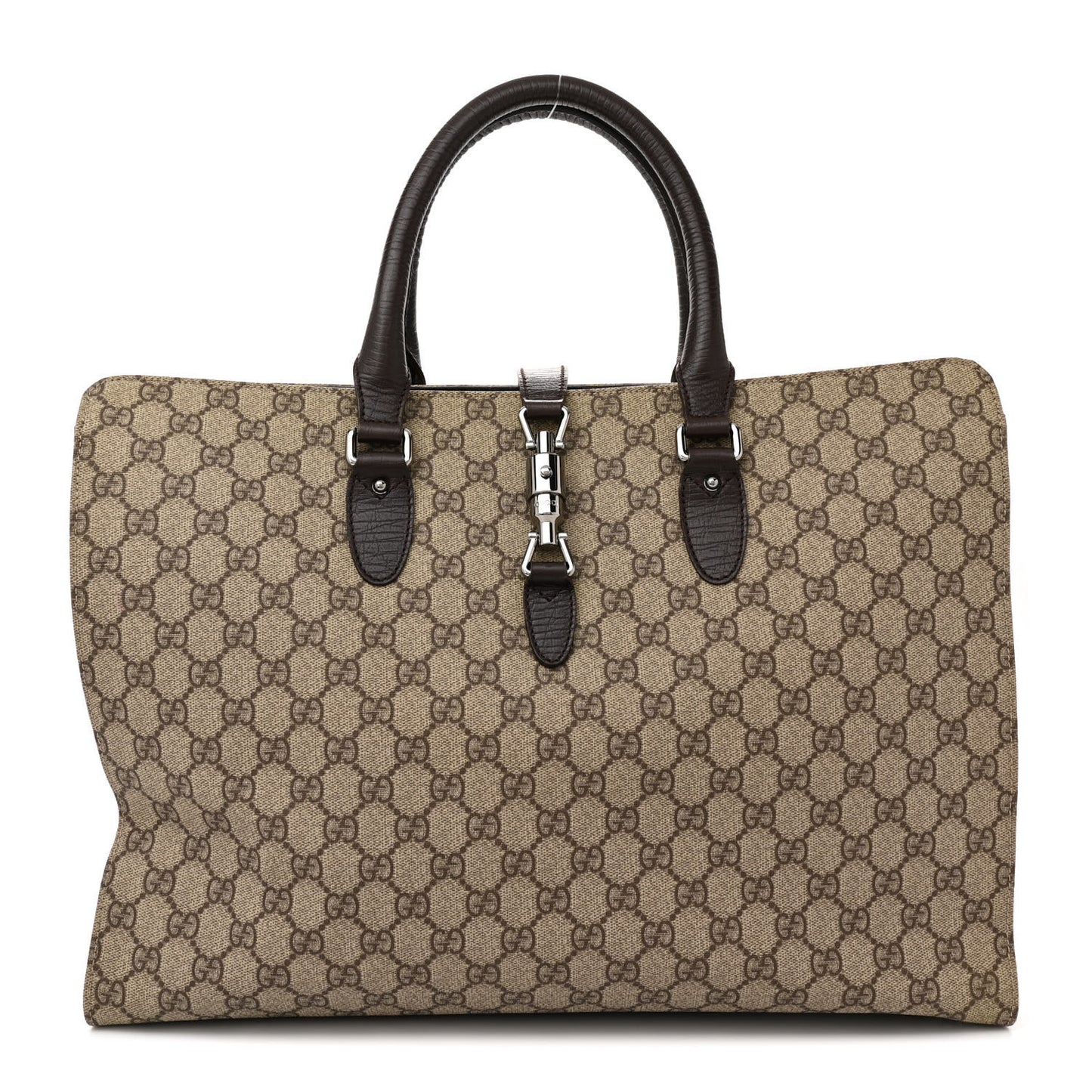 GG Plus Monogram tote dark brown
Piston Lock Tote Dark Brown