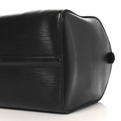 Louis Vuitton Epi Speedy 40 Black 9 of 9