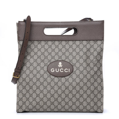 Gucci Soft GG Supreme Monogram Slip Handle Vertical Tote Beige New Acero 1 of 11