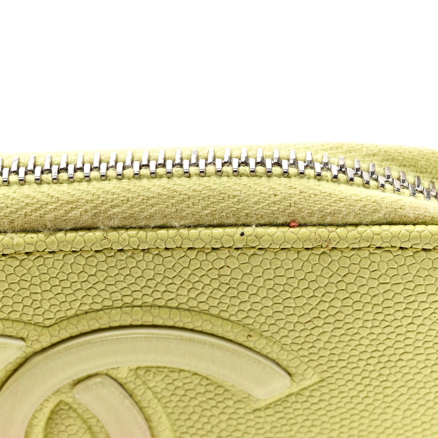 Caviar Key Holder Case Light Pink Light Green
