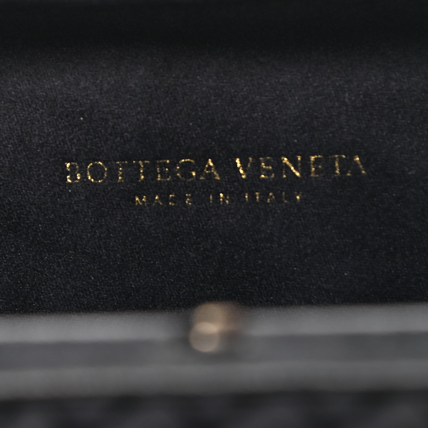 Bottega Veneta Satin Intreccio Impero Knot Clutch Black 7 of 7