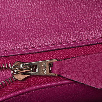 Hermes Togo Birkin 30 Rose Pourpre 12 of 30