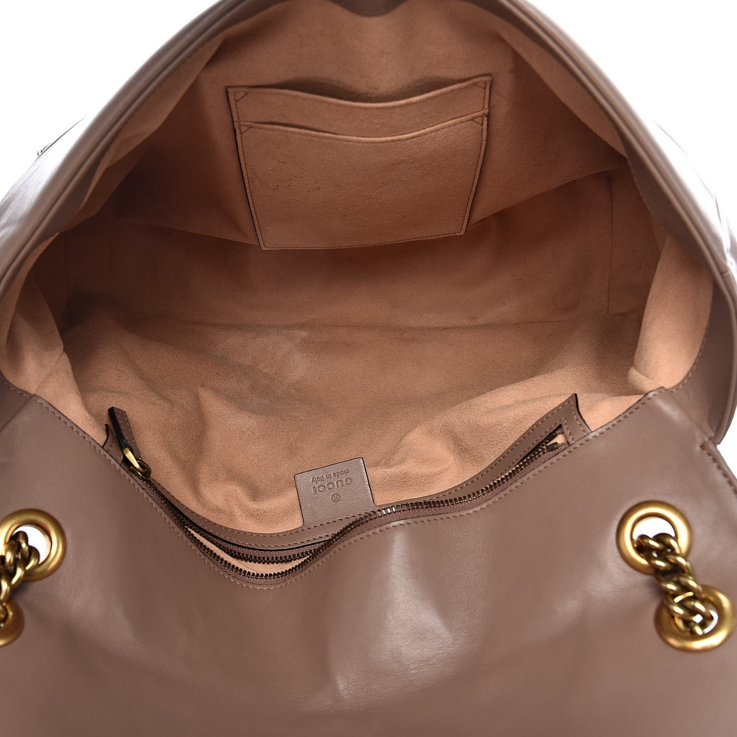 Calfskin Matelasse Large GG Marmont Shoulder Bag Porcelain Rose