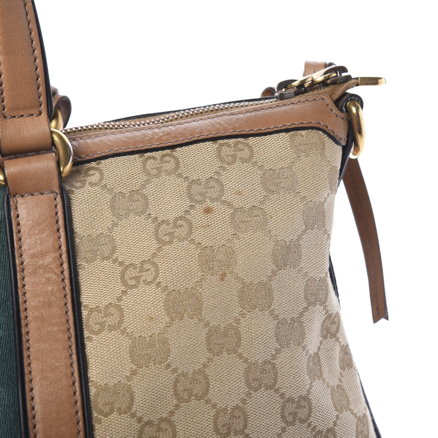 Monogram Web Medium Rania Top Handle Bag Sand