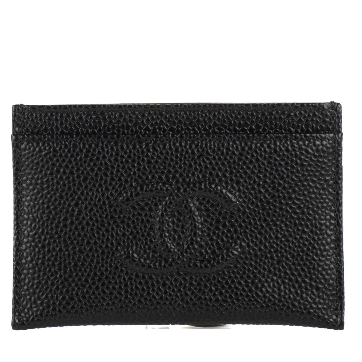 Chanel Caviar Timeless CC Card Holder Black 1 of 8