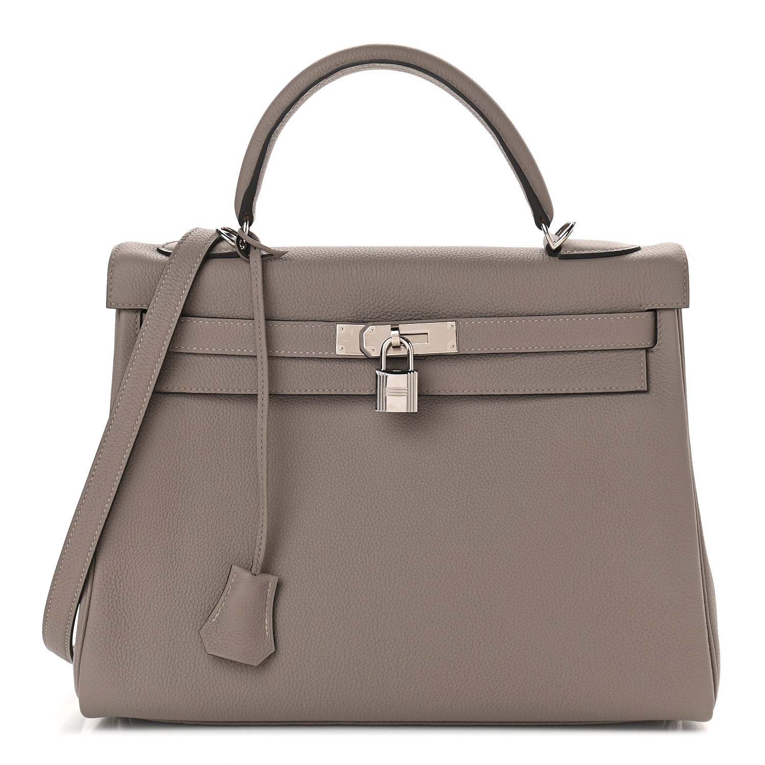 Hermes Togo Kelly Retourne 32 Gris Asphalte 1 of 10