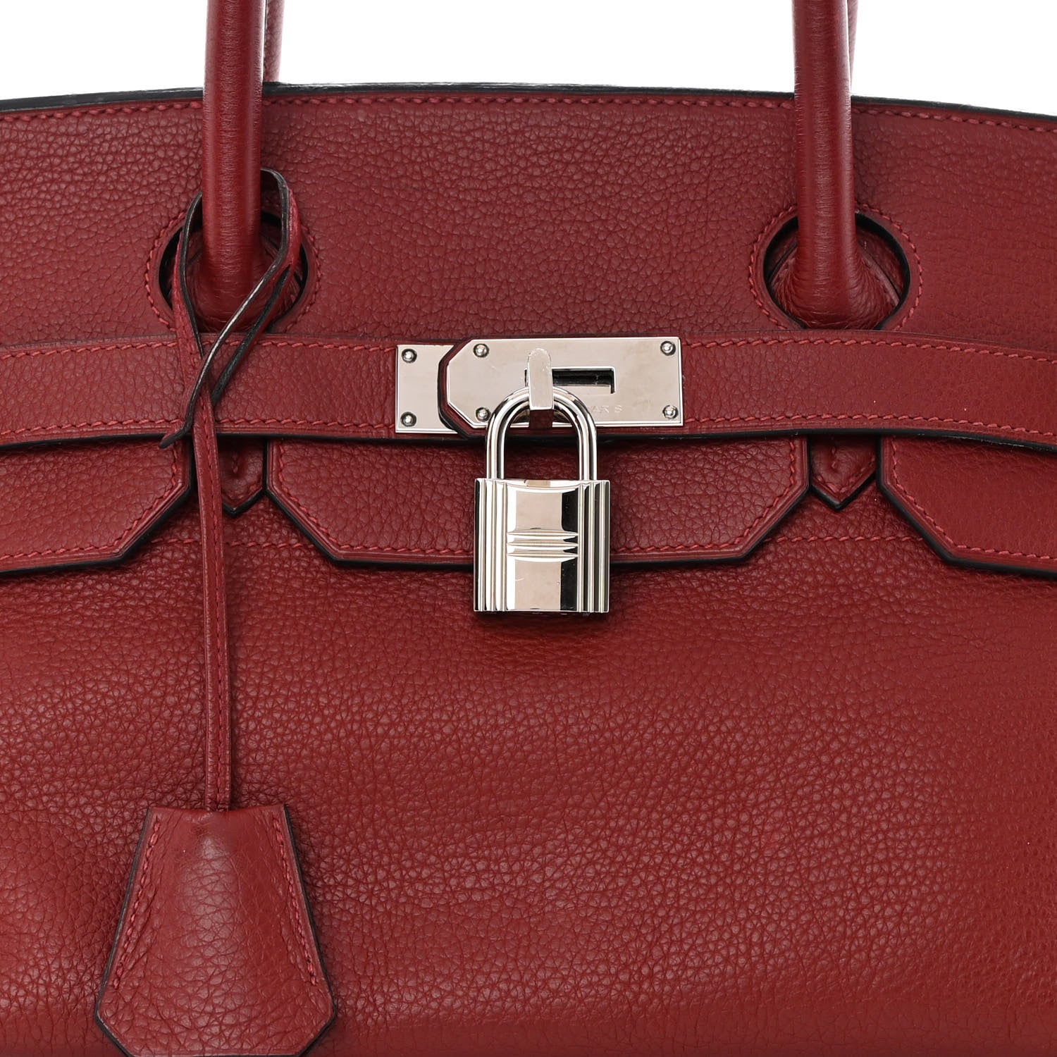 Hermes Taurillon Clemence JPG Birkin 42 Rouge H 8 of 25