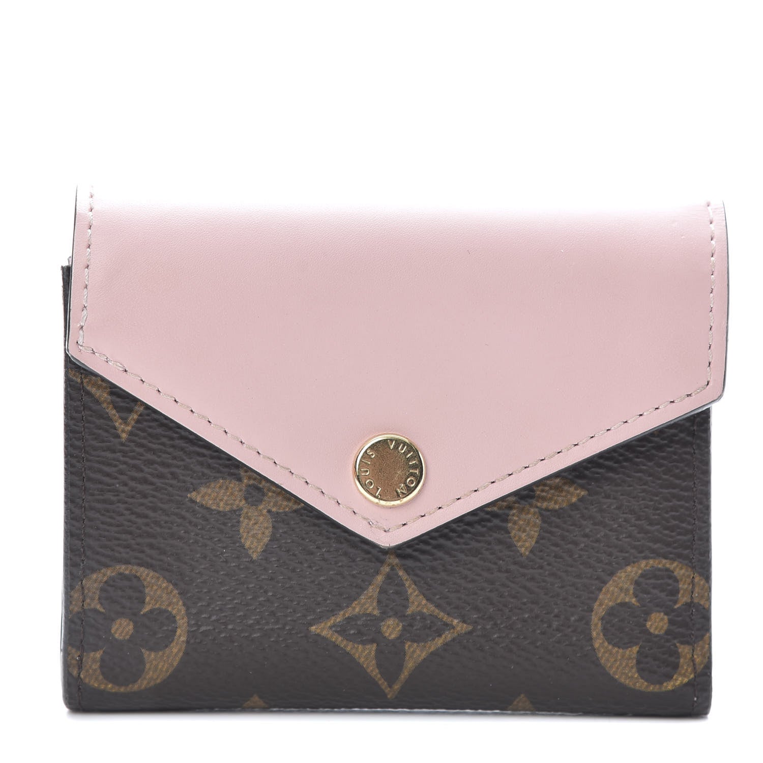 Louis Vuitton Monogram Zoe Wallet Rose Ballerine 1 of 10