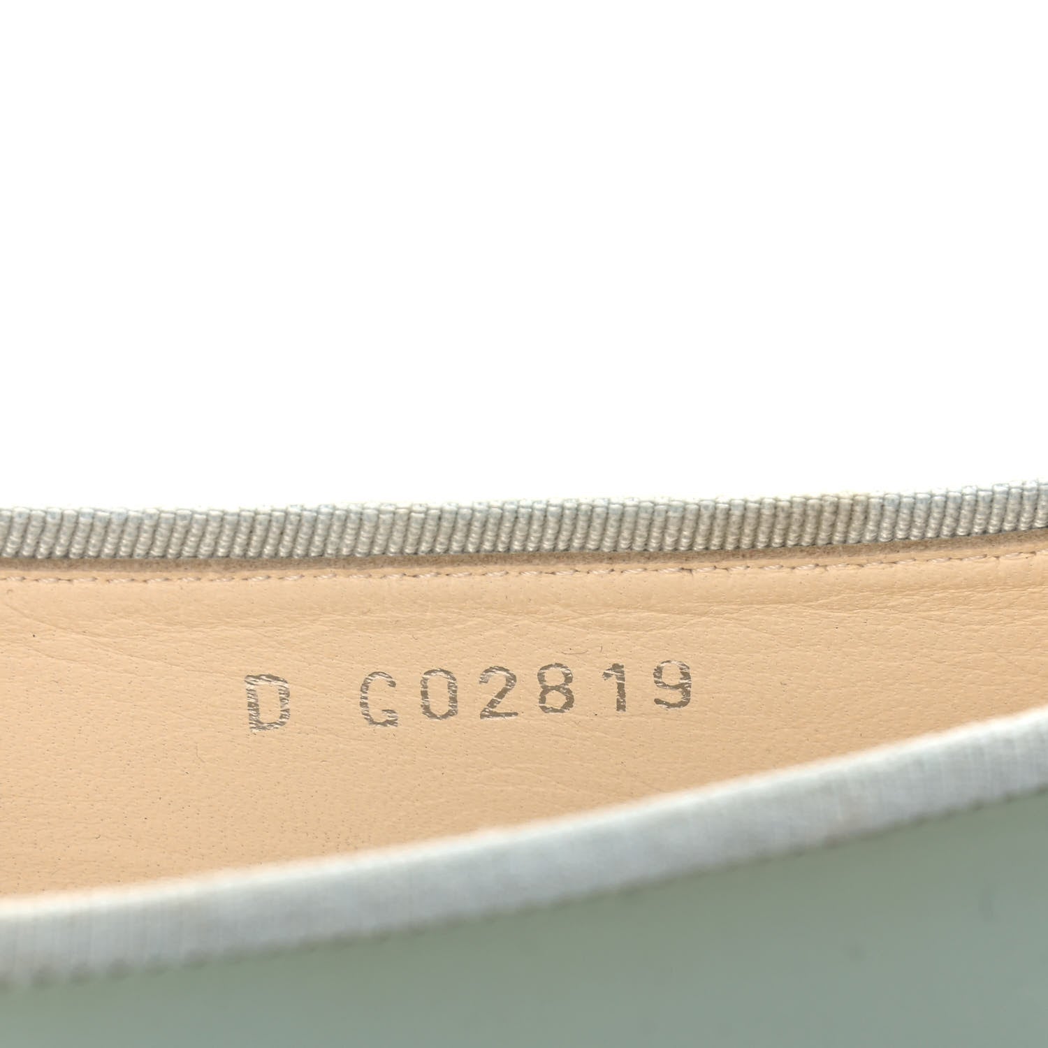 Chanel Patent Cap Toe CC Ballerina Flats 39.5 Mint Green Grey 8 of 9