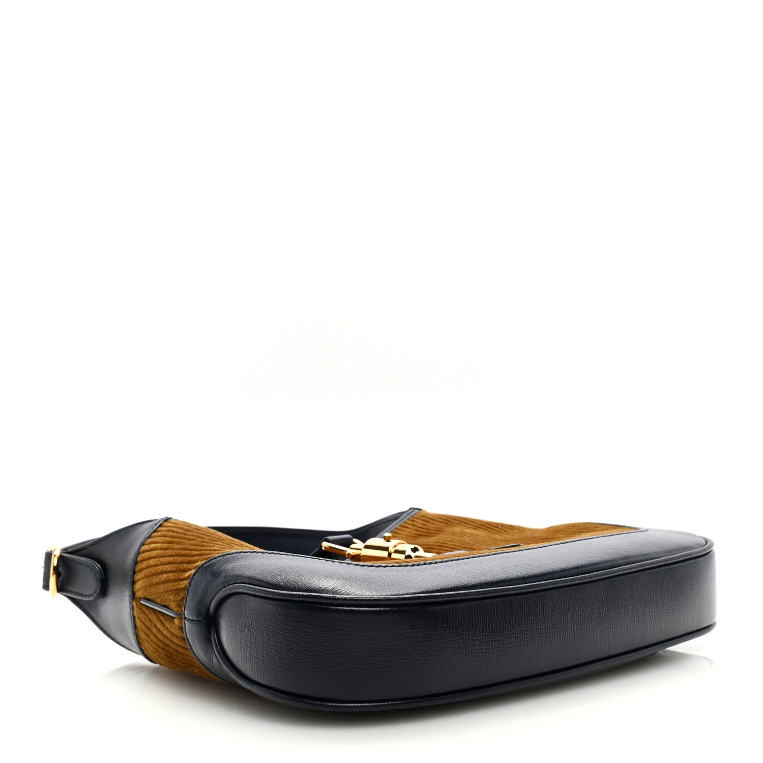 Gucci Corduroy Small Jackie 1961 Hobo New Mud Blue 4 of 9