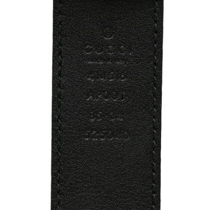 Gucci Calfskin Double G 30mm Belt 85 34 Black 3 of 6