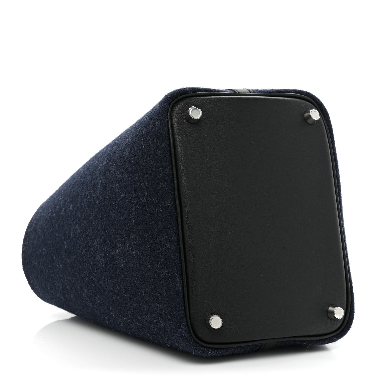 Hermes Feutre Swift Picotin Lock 18 PM Bleu Nuit Black 4 of 13