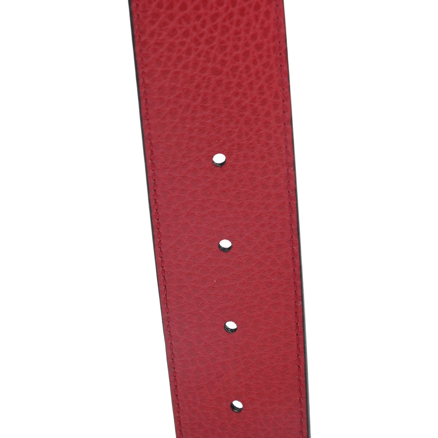 Gucci Calfskin 1973 Reversible Belt 85 34 Black Red 5 of 5