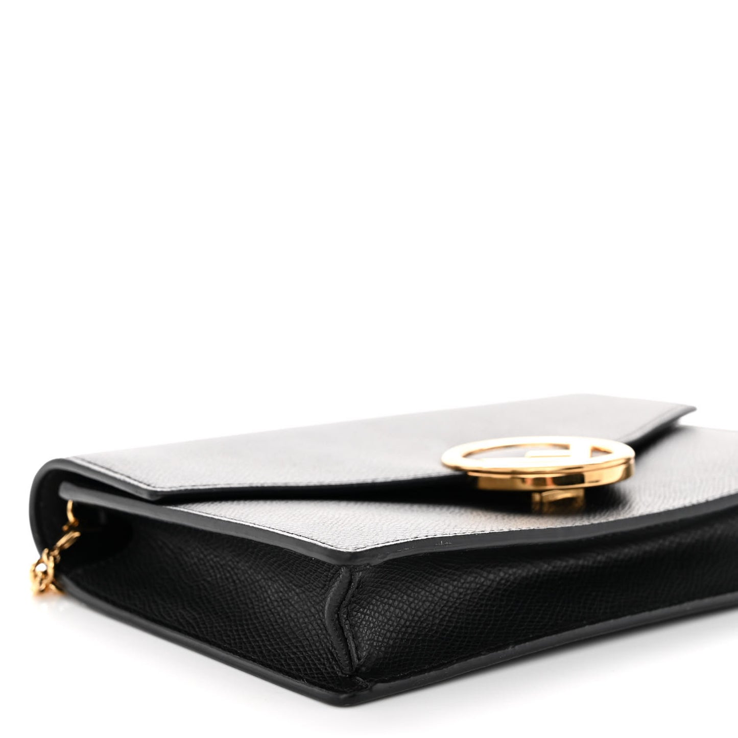 Vitello Cruise F is Fendi Medium Envelope Wallet on Chain Black