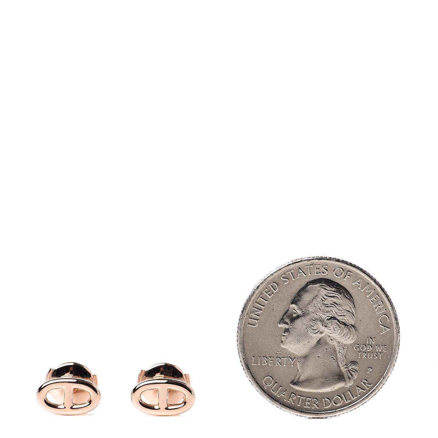 18K Rose Gold TPM Farandole Stud Earrings