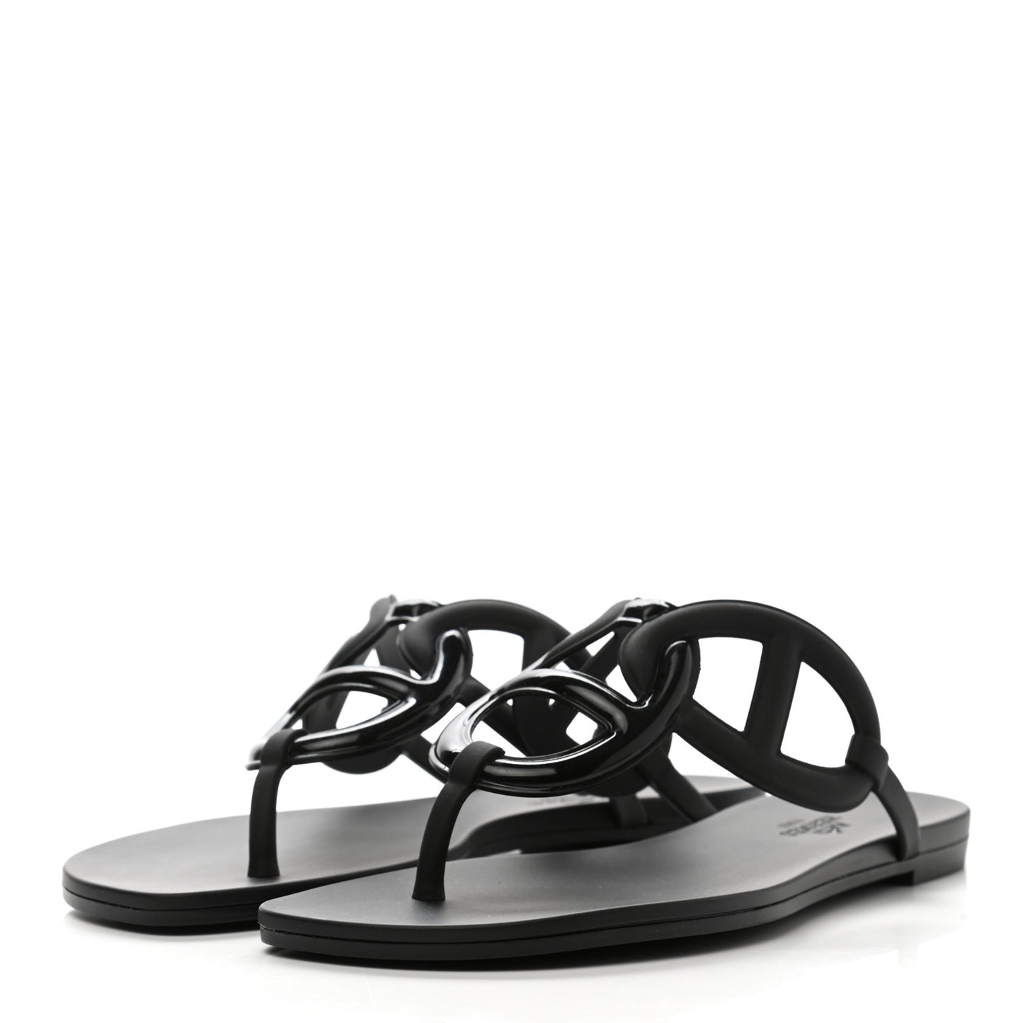 Rubber Womens Egerie Sandals 37 Black