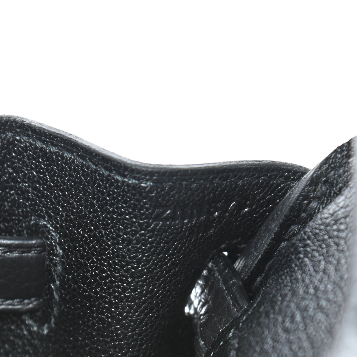 Hermes Togo Birkin 25 Black 8 of 10