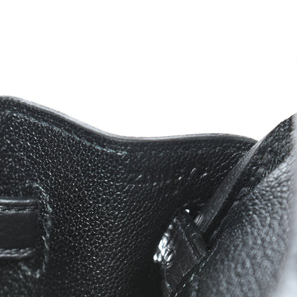 Hermes Togo Birkin 25 Black 8 of 10