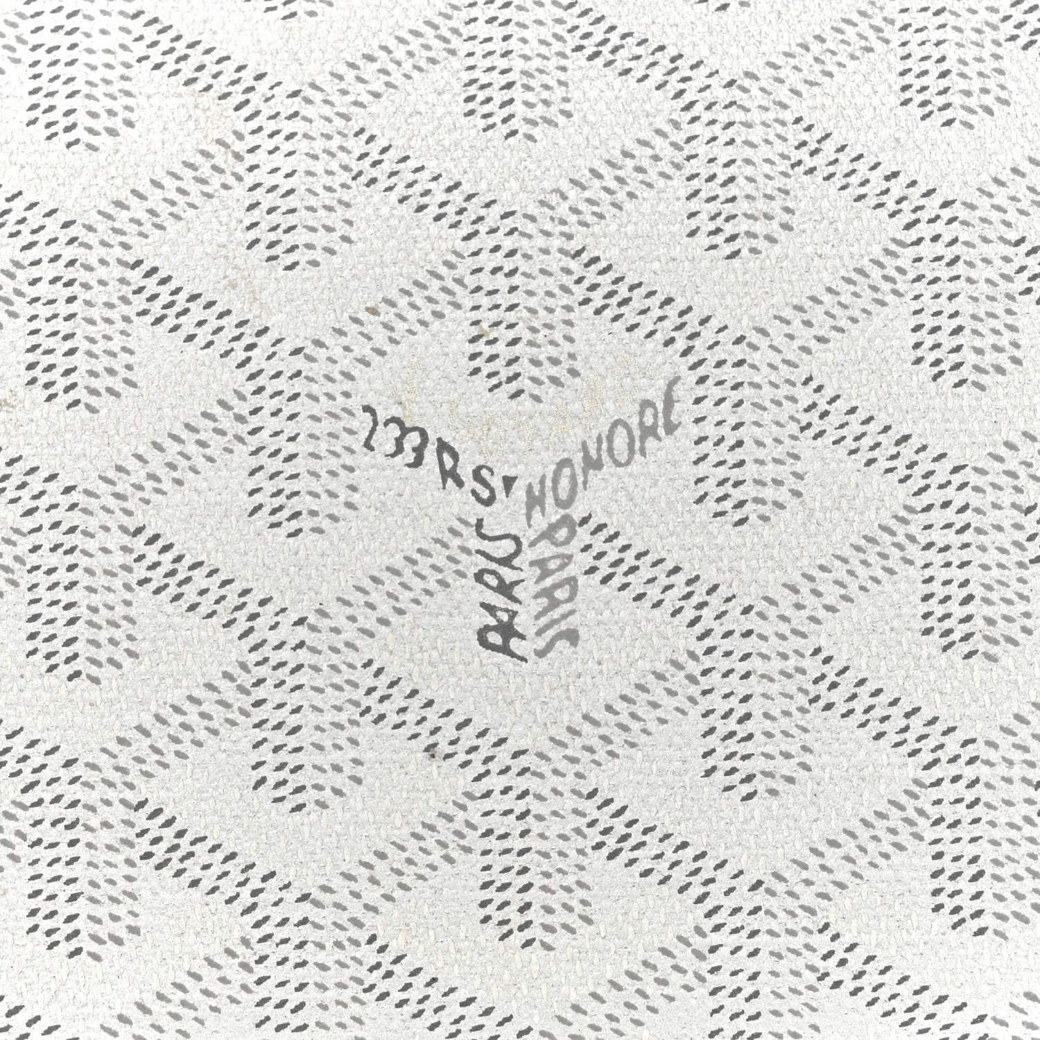 Goyard Goyardine Monte Carlo Bois Clutch With Strap Silver 7 of 17