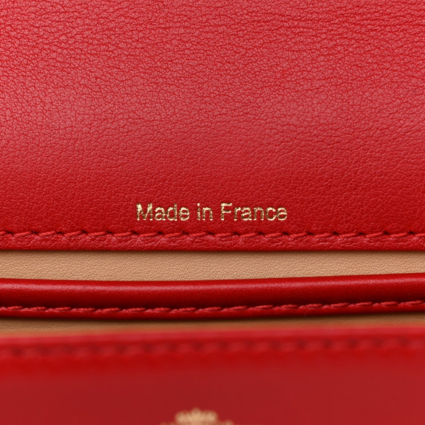 Calfskin Mini Tempete Satchel Red