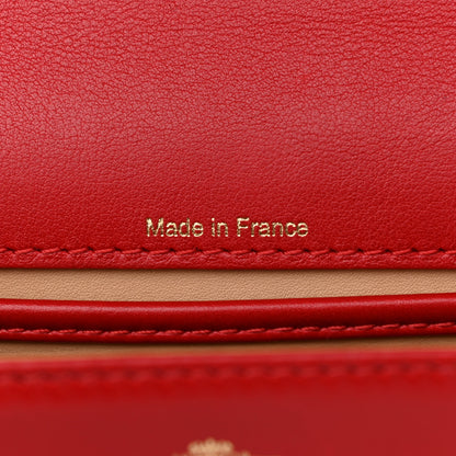 Delvaux Calfskin Mini Tempete Satchel Red 7 of 10