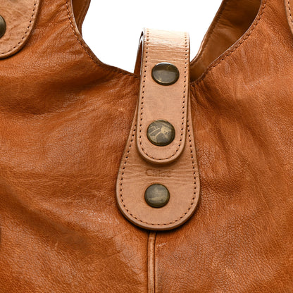 Chloe Calfskin Silverado Shoulder Bag Tan 8 of 15