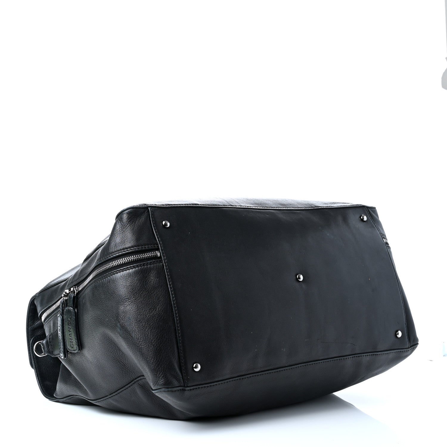 Chanel Lambskin Timeless CC Duffle Bag Black 4 of 17