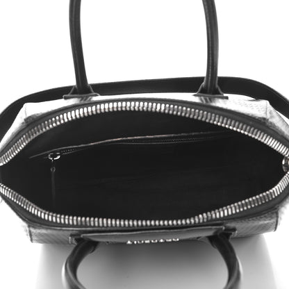 Givenchy Calfskin Dot Embossed Small Antigona Black 5 of 12