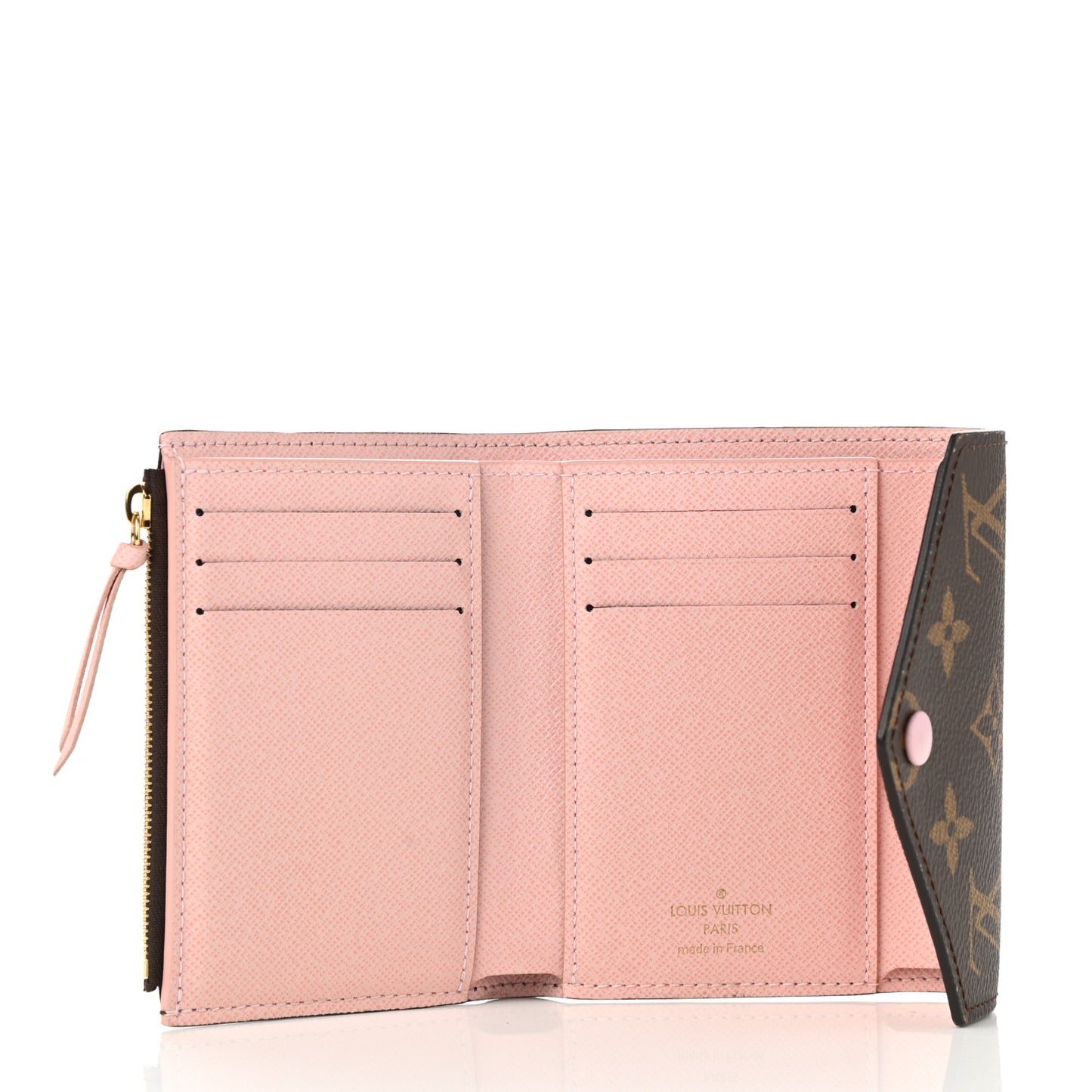 Monogram Victorine Wallet Rose Ballerine