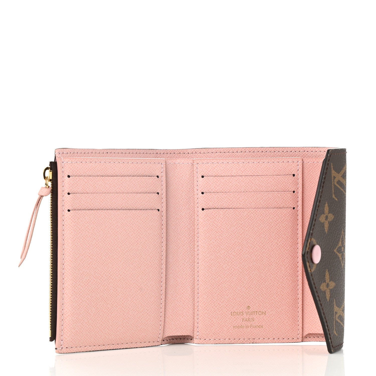 Louis Vuitton Monogram Victorine Wallet Rose Ballerine 4 of 6