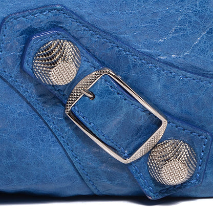 Balenciaga Agneau Giant 21 Silver Hardware Work Electric Bleu 12 of 13