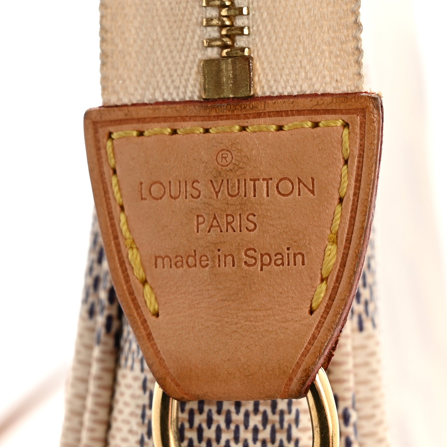 Louis Vuitton Damier Azur Pochette Accessories NM 6 of 13