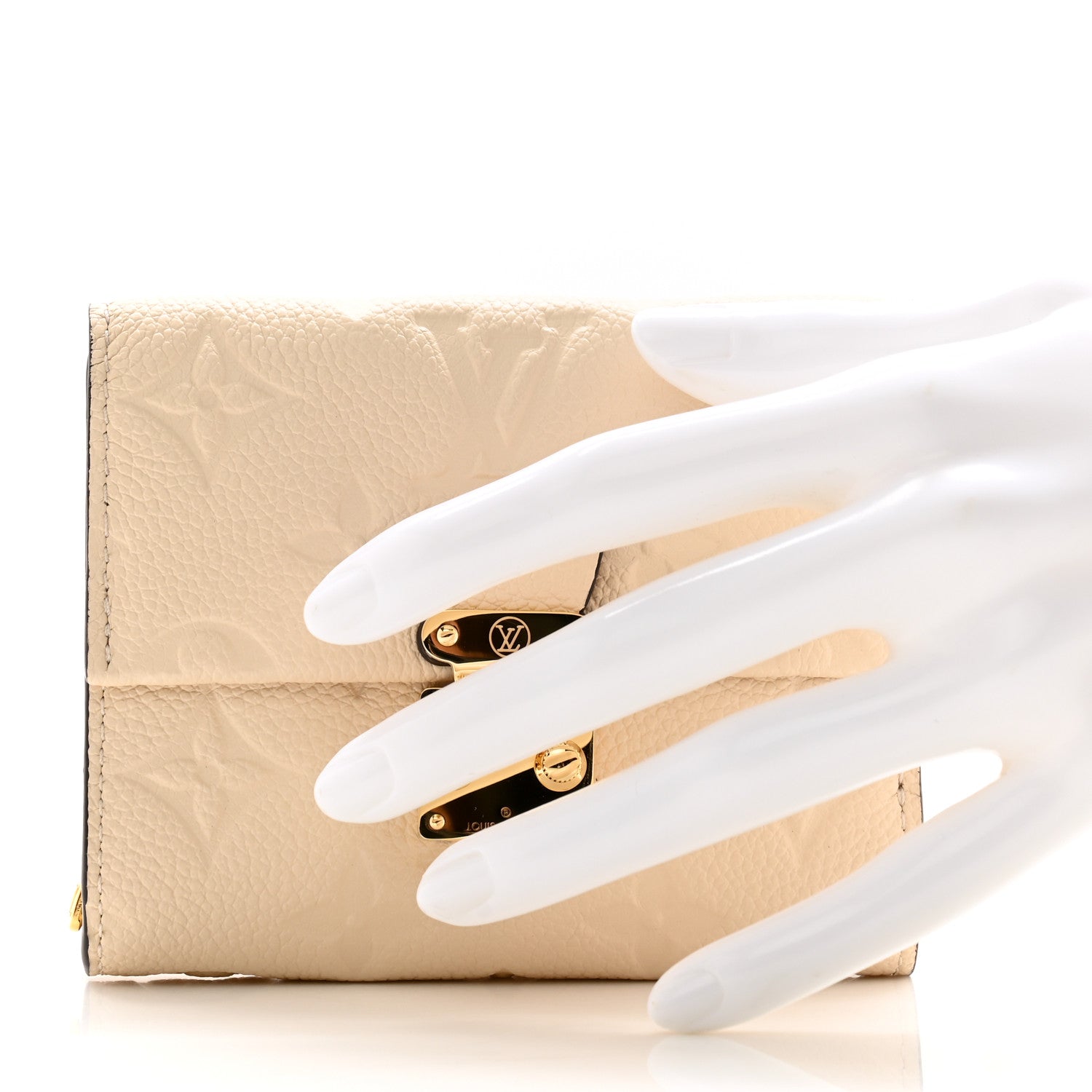 Louis Vuitton Empreinte Metis Compact Wallet Cream 2 of 10