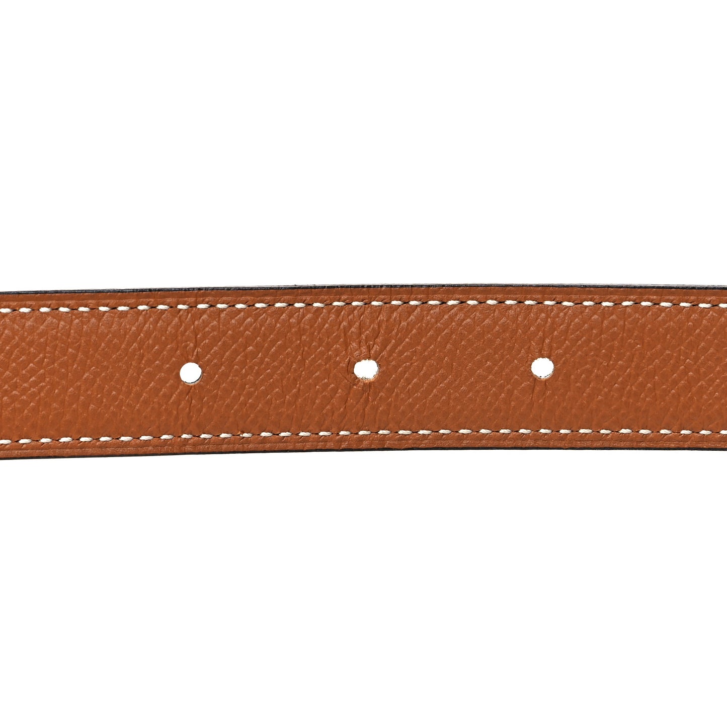 Swift Epsom 24mm Mini Constance H Belt 75 Black Gold