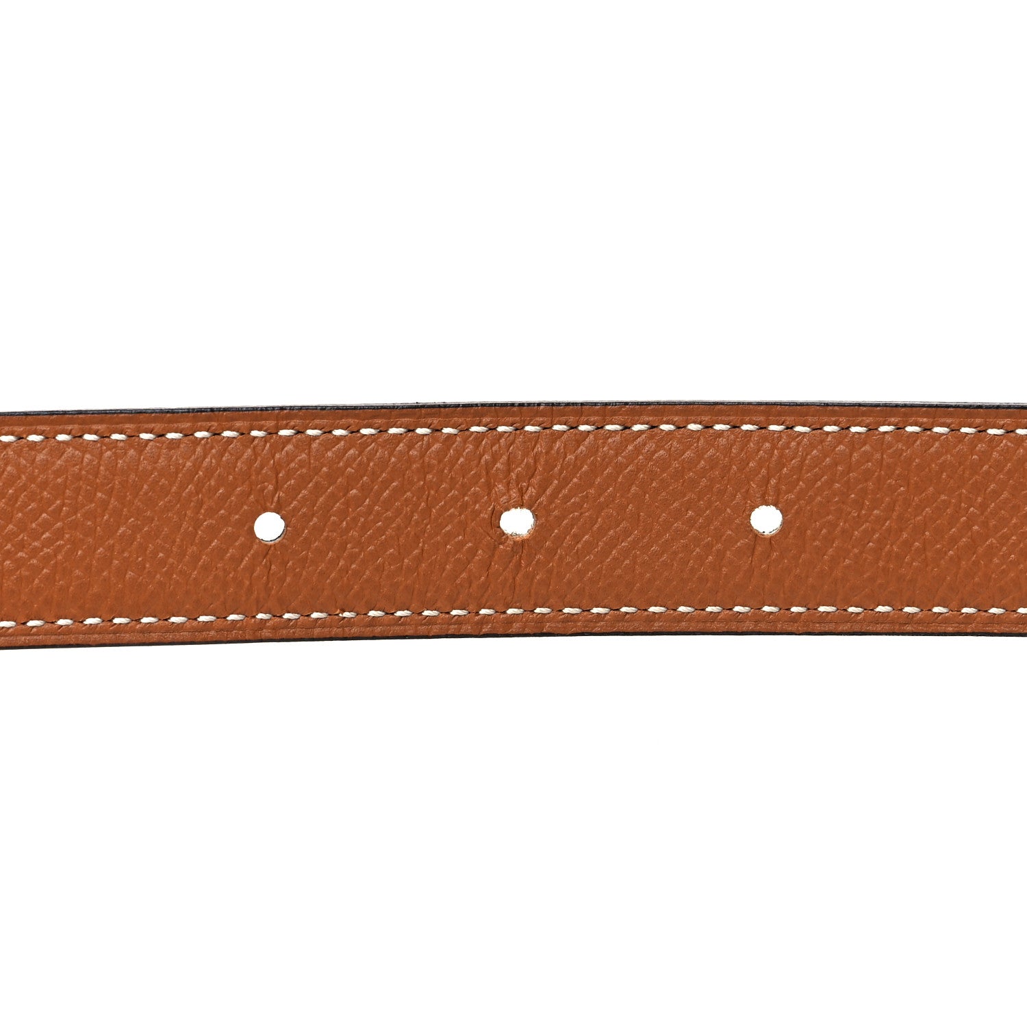 Hermes Swift Epsom 24mm Mini Constance H Belt 75 Black Gold 4 of 5