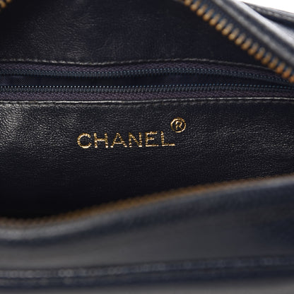 Chanel Caviar CC Camera Case Navy 6 of 10