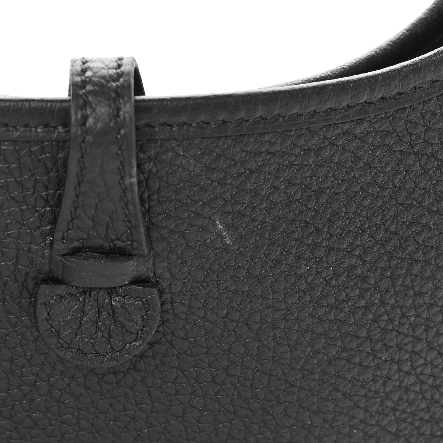 Hermes Taurillon Clemence Evelyne TPM Black 11 of 13
