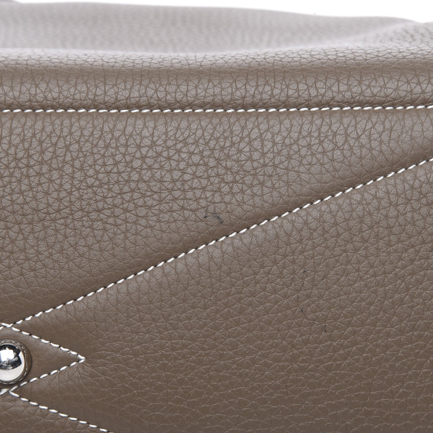 Hermes Taurillon Clemence Victoria II 35 Etoupe 11 of 14