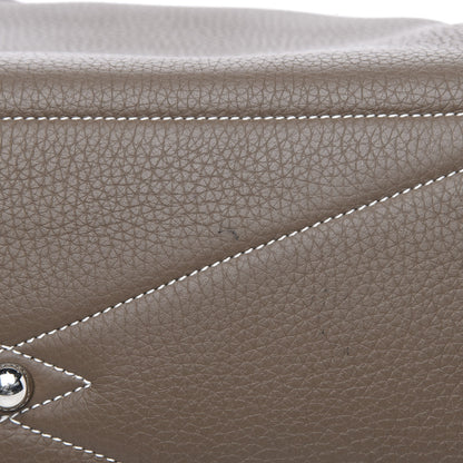 Hermes Taurillon Clemence Victoria II 35 Etoupe 11 of 14