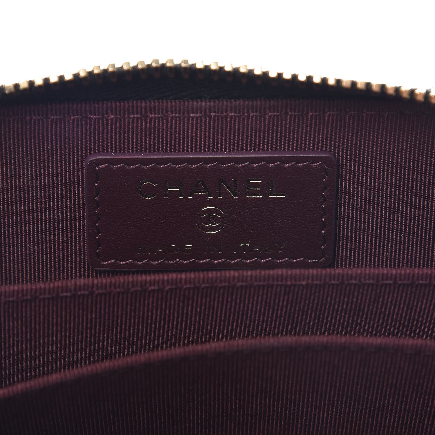 Chanel Caviar Quilted Zip Coin Purse Black 6 of 7