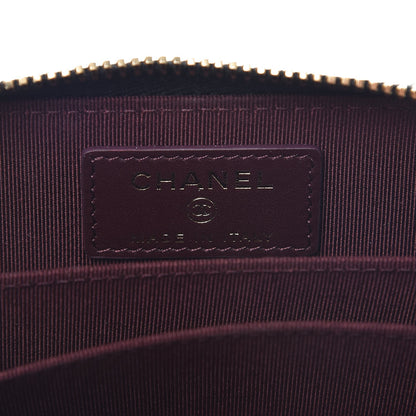 Chanel Caviar Quilted Zip Coin Purse Black 6 of 7