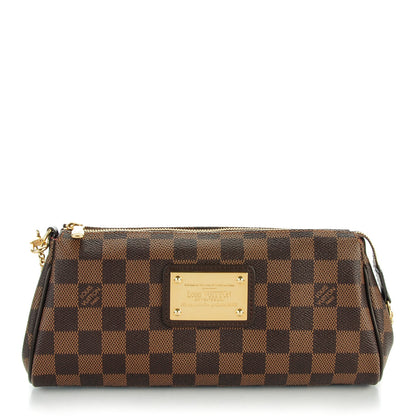 Louis Vuitton Damier Ebene Eva Clutch 1 of 7