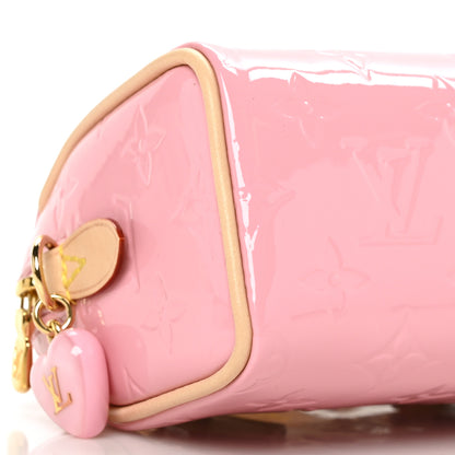 Louis Vuitton Vernis Monogram Nano Speedy Mochi Pink 7 of 8