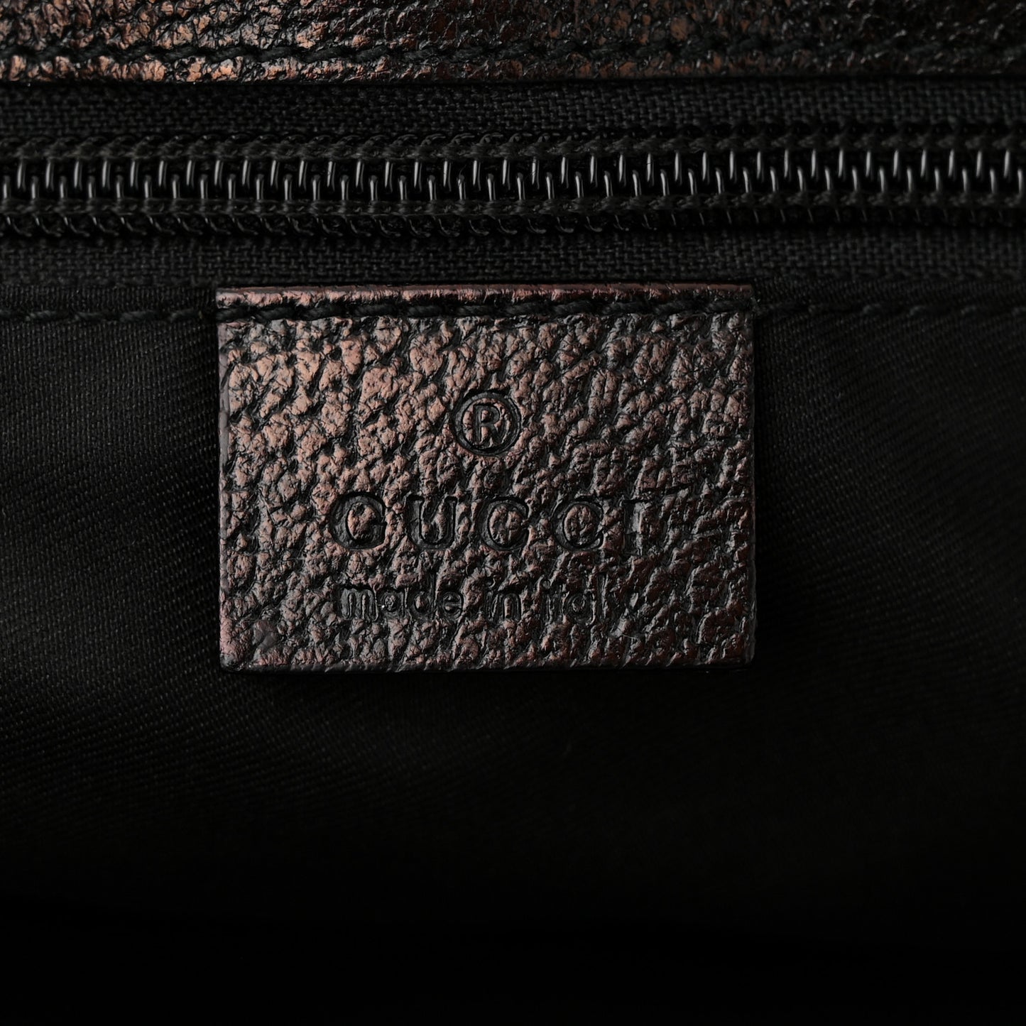 Monogram Flat Messenger Bag Black