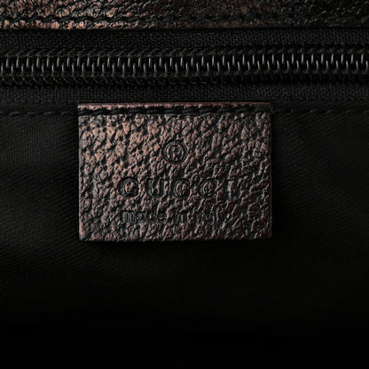Gucci Monogram Flat Messenger Bag Black 6 of 11