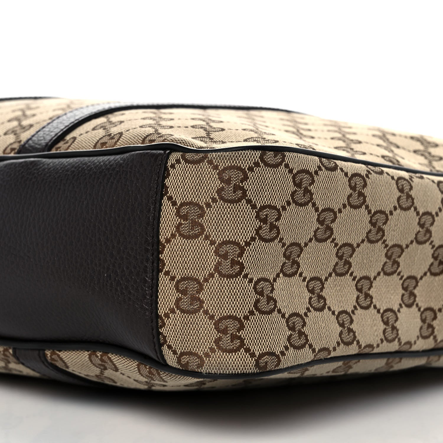 Gucci Monogram Briefcase Dark Brown 9 of 10