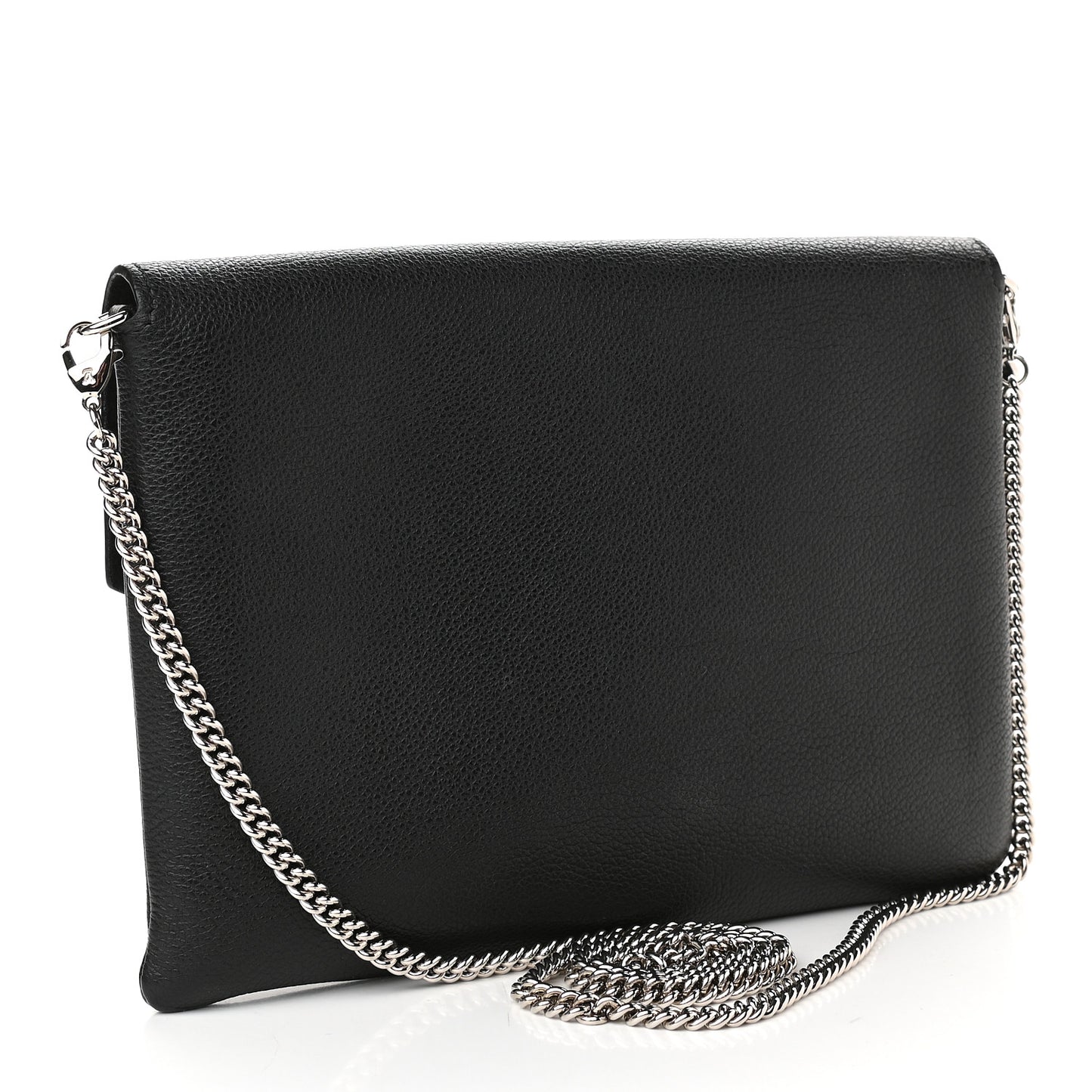 Soft Calfskin My Lockme Pochette Black