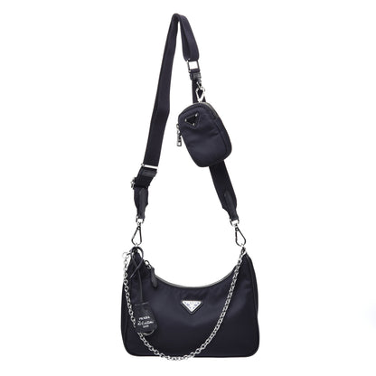 Prada Nylon Re-Edition 2005 Shoulder Bag Black 1 of 8